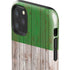 Italian Flag Dark Wood iPhone 11 Pro Max Impact Case