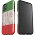 Italian Flag Dark Wood iPhone 11 Pro Max Impact Case