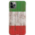 Italian Flag Dark Wood iPhone 11 Pro Max Lite Case