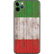 Italian Flag Dark Wood iPhone 11 Pro Max Skin