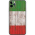 Italian Flag Dark Wood iPhone 11 Pro Max Skin