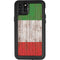 Italian Flag Dark Wood iPhone 11 Pro Max Waterproof Case