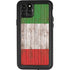 Italian Flag Dark Wood iPhone 11 Pro Max Waterproof Case