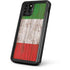 Italian Flag Dark Wood iPhone 11 Pro Max Waterproof Case