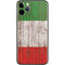 Italian Flag Dark Wood iPhone 11 Pro Skin