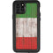 Italian Flag Dark Wood iPhone 11 Pro Waterproof Case