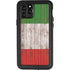Italian Flag Dark Wood iPhone 11 Pro Waterproof Case