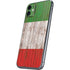 Italian Flag Dark Wood iPhone 11 Skin