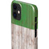 Italian Flag Dark Wood iPhone 12 Mini Lite Case
