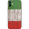 Italian Flag Dark Wood iPhone 12 Mini Skin