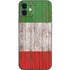 Italian Flag Dark Wood iPhone 12 Mini Skin
