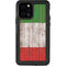 Italian Flag Dark Wood iPhone 12 Pro Waterproof Case