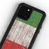 Italian Flag Dark Wood iPhone 12 Pro Waterproof Case