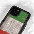 Italian Flag Dark Wood iPhone 13 Mini Waterproof Case