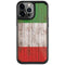 Italian Flag Dark Wood iPhone 13 Pro Cargo Case
