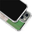 Italian Flag Dark Wood iPhone 13 Pro Clear Case