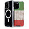 Italian Flag Dark Wood iPhone 15 Pro MagSafe Case