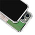 Italian Flag Dark Wood iPhone 14 Pro Max Clear Case