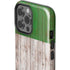 Italian Flag Dark Wood iPhone 15 Pro Max Impact Case