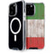 Italian Flag Dark Wood iPhone 15 Pro Max MagSafe Case