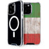 Italian Flag Dark Wood iPhone 15 Pro Max MagSafe Case