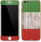 Italian Flag Dark Wood iPhone 6/6s Skin
