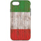 Italian Flag Dark Wood iPhone 7 Pro Case