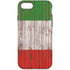 Italian Flag Dark Wood iPhone 7 Pro Case
