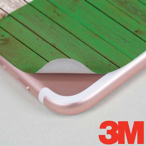 Italian Flag Dark Wood iPhone 7 Skin