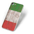 Italian Flag Dark Wood iPhone 7 Skin