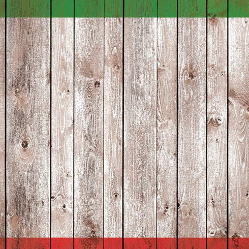 Italian Flag Dark Wood iPhone XS Pro Case