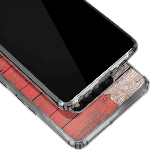 Italian Flag Dark Wood LG Stylo 6 Clear Case