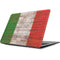 Italian Flag Dark Wood Apple MacBook Skin