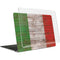 Italian Flag Dark Wood MacBook Air 13in (2020) Case plus Skin