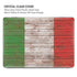 Italian Flag Dark Wood MacBook Pro 16in (2021-25) Case plus Skin