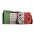Italian Flag Dark Wood Nintendo Switch Bundle Skin