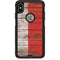 Italian Flag Dark Wood Otterbox Commuter iPhone Skin