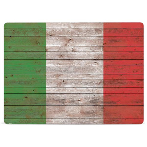 Italian Flag Dark Wood Surface Laptop 3 13.5in Skin