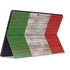 Italian Flag Dark Wood Surface Pro 7 Skin