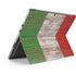 Italian Flag Dark Wood Surface Pro 9 Skin