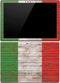 Italian Flag Dark Wood Surface Pro (2017) Skin