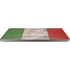 Italian Flag Dark Wood Universal Laptop 12in (9.8 x 6.8in) Skin