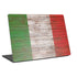 Italian Flag Dark Wood Universal Laptop 13in (10.6 x 7.6in) Skin