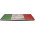Italian Flag Dark Wood Universal Laptop 17in (13.8 x 10in) Skin