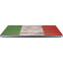 Italian Flag Dark Wood Universal Laptop 18in (14.6 x 10.6in) Skin
