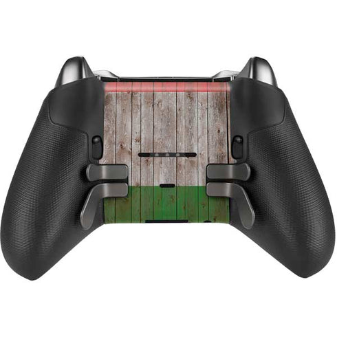 Italian Flag Dark Wood Xbox Elite Wireless Controller Series 2 Skin