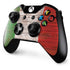 Italian Flag Dark Wood Xbox One Controller Skin