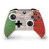 Italian Flag Dark Wood Xbox One S Controller Skin