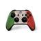Italian Flag Dark Wood Xbox One X Controller Skin