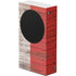 Italian Flag Dark Wood Xbox Series S Console Skin